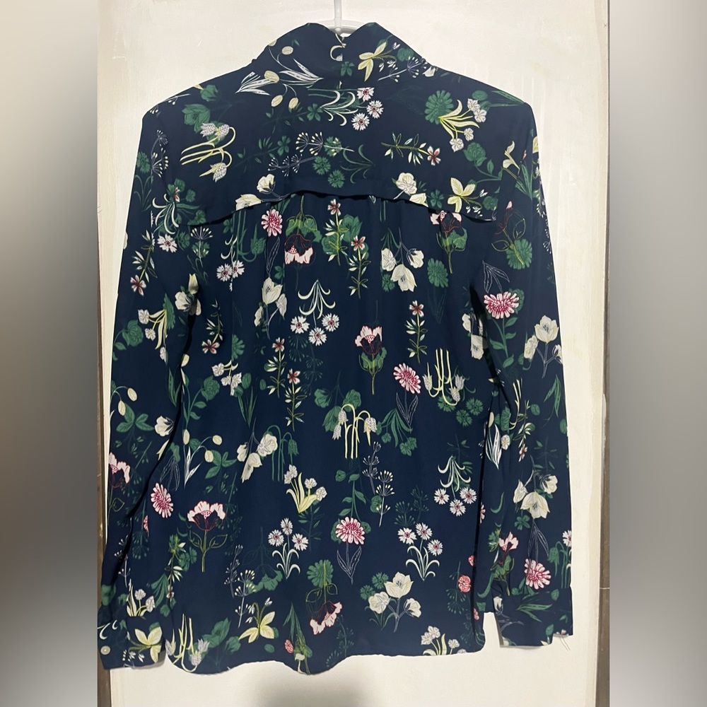 Loft floral blouse size S